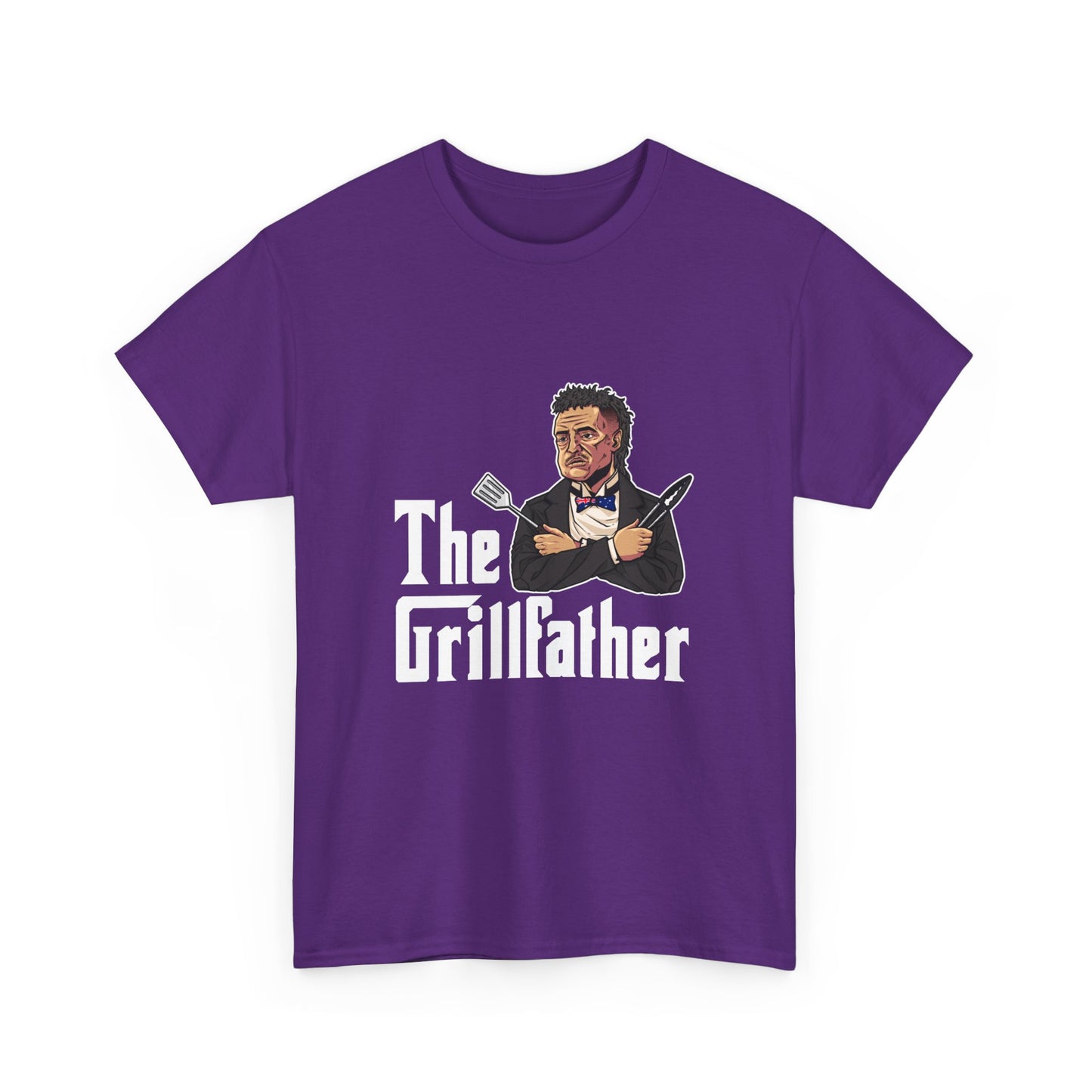 "The grillfather" Unisex Cotton Tee