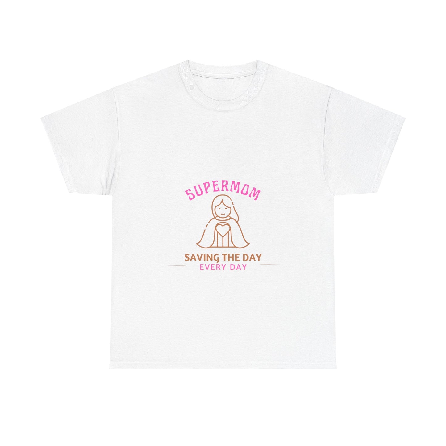 "Supermom: Saving the Day, Every Day" Unisex Tee