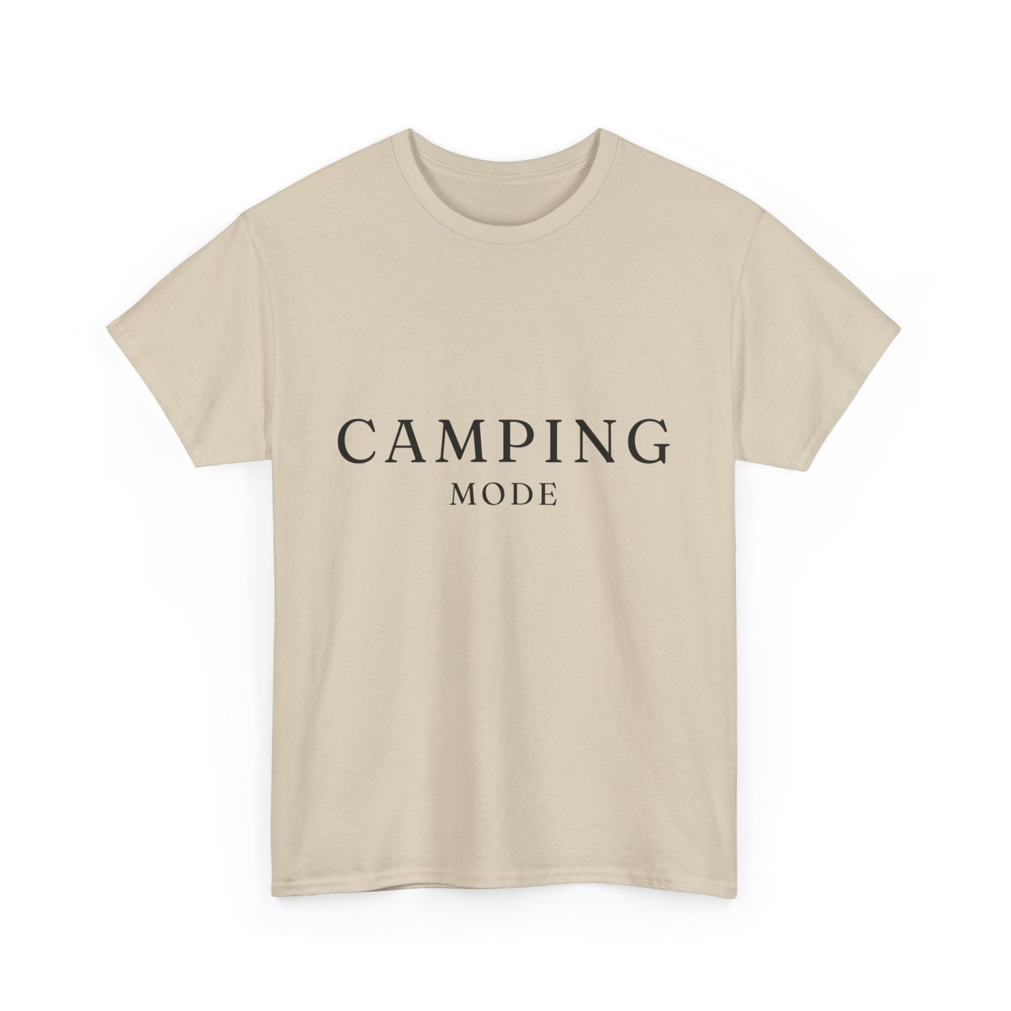 "Camping mode" Unisex Cotton Tee