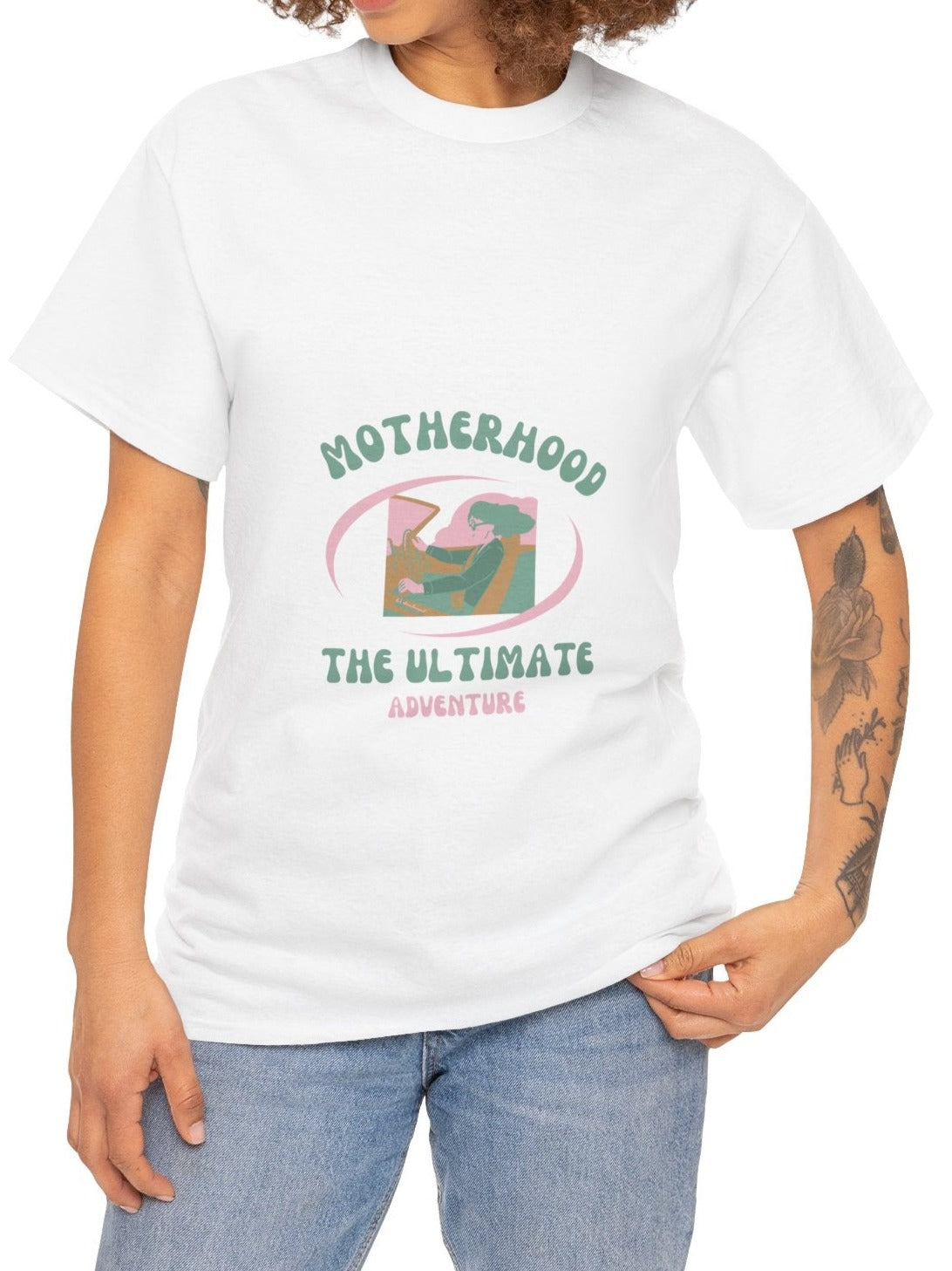 "Motherhood: The Ultimate Adventure" Unisex Tee