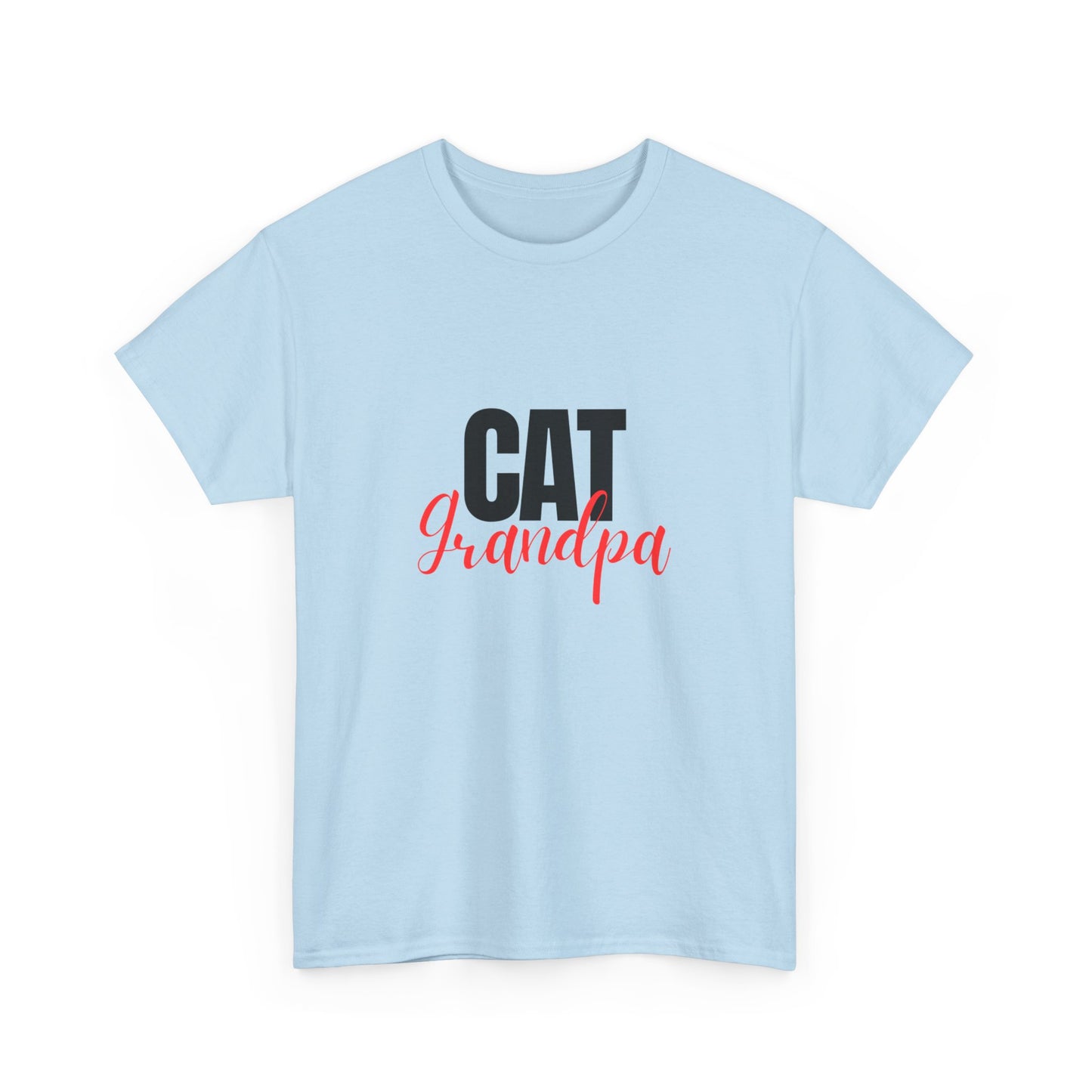 "Cat grandpa" Unisex Cotton Tee