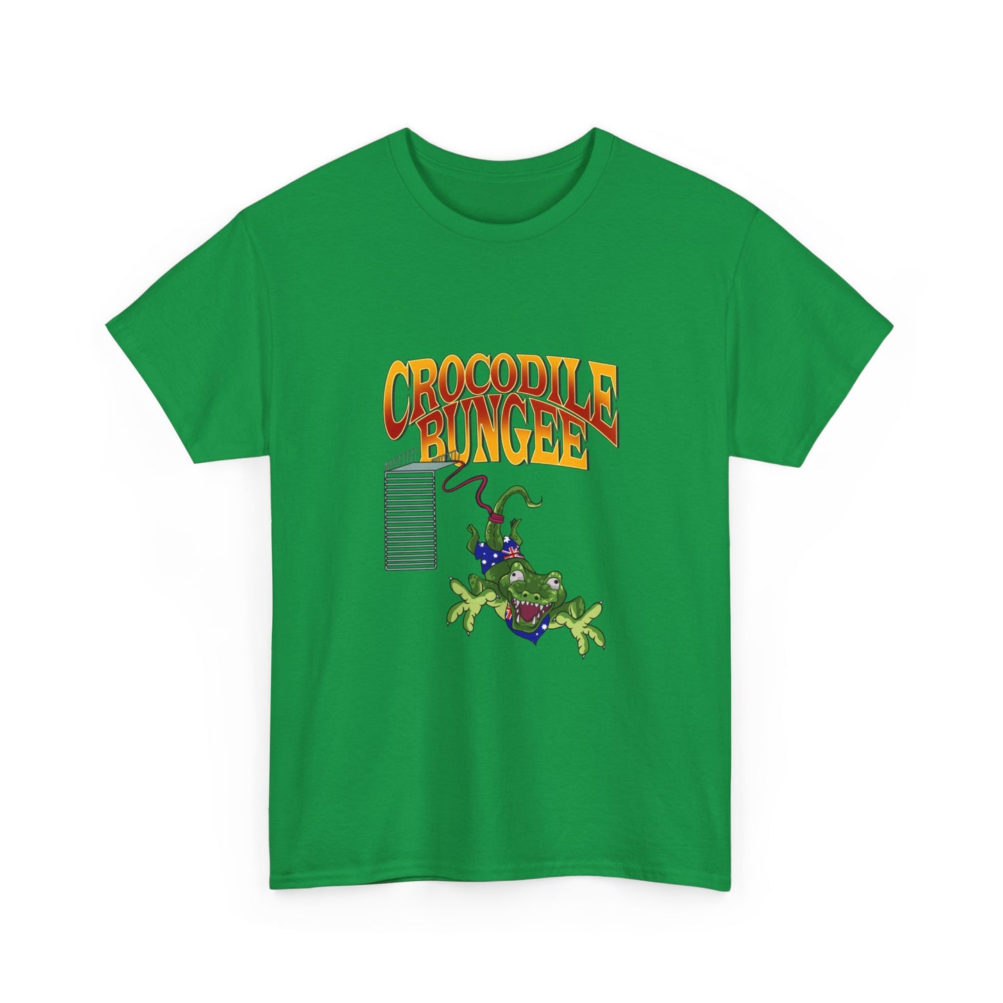 "Crocodile bungee" Unisex Cotton Tee