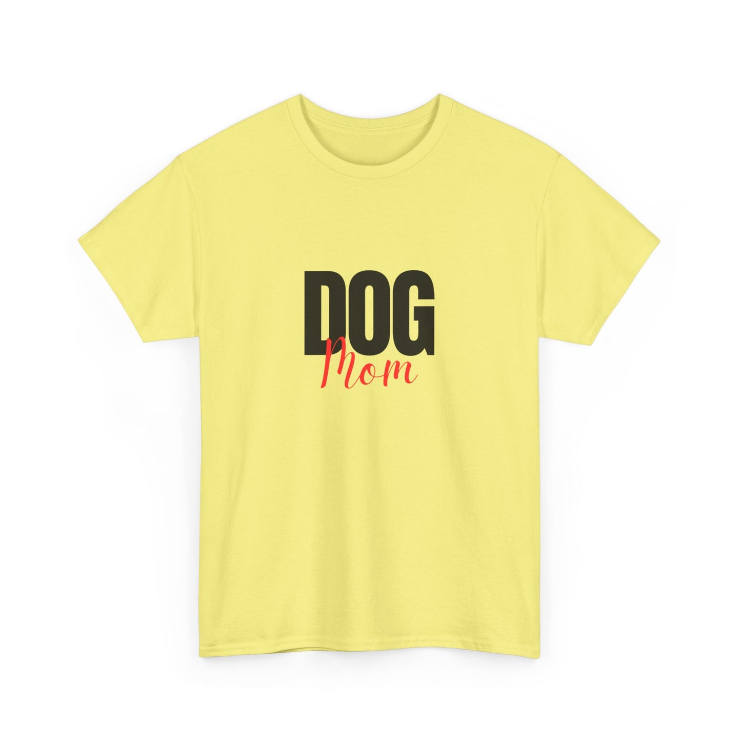 "Dog mom" Unisex Cotton Tee