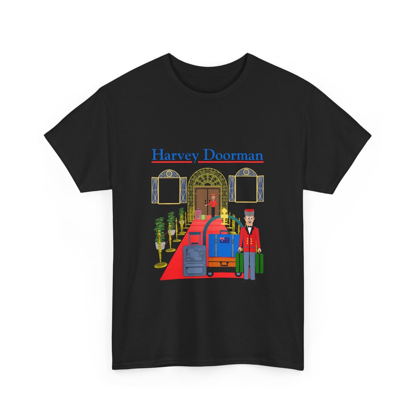 "Harvey doorman" Unisex Cotton Tee