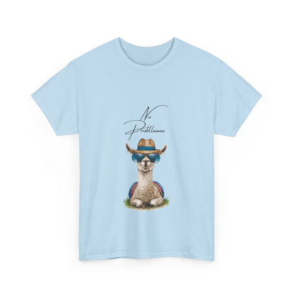 "No Probllama" Unisex Cotton Tee