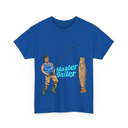 "Master baiter" Unisex Cotton Tee