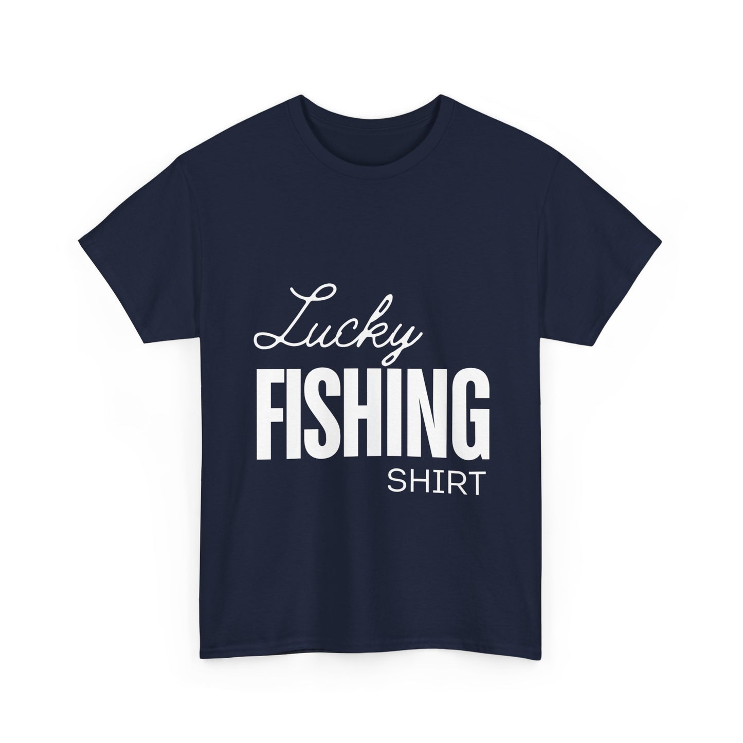 "Lucky fishing shirt" Unisex Cotton Tee