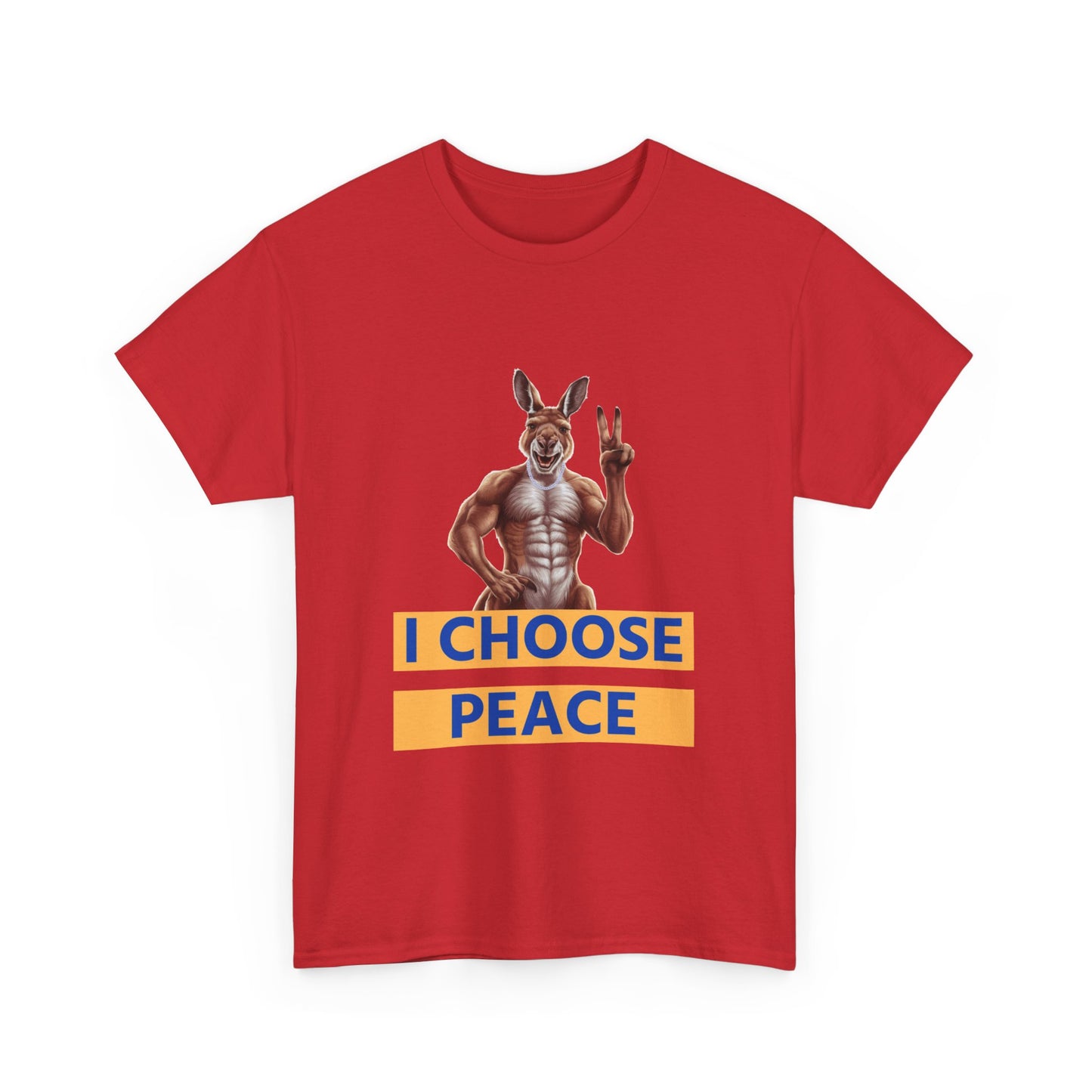 "I choose peace" Unisex Cotton Tee