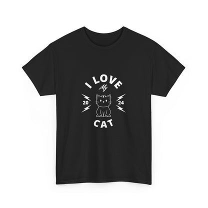 "I love my Cat" Unisex Cotton Tee