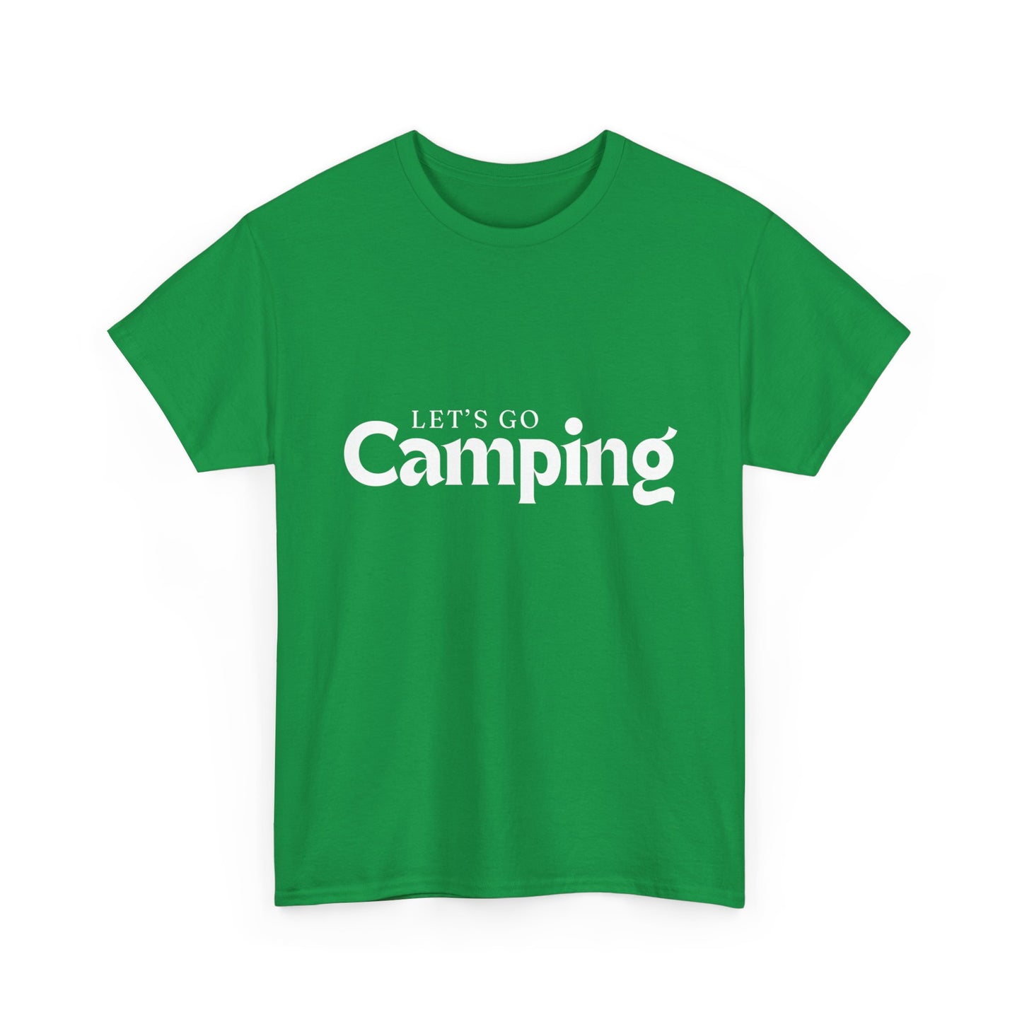 "Let's go camping" Unisex Cotton Tee