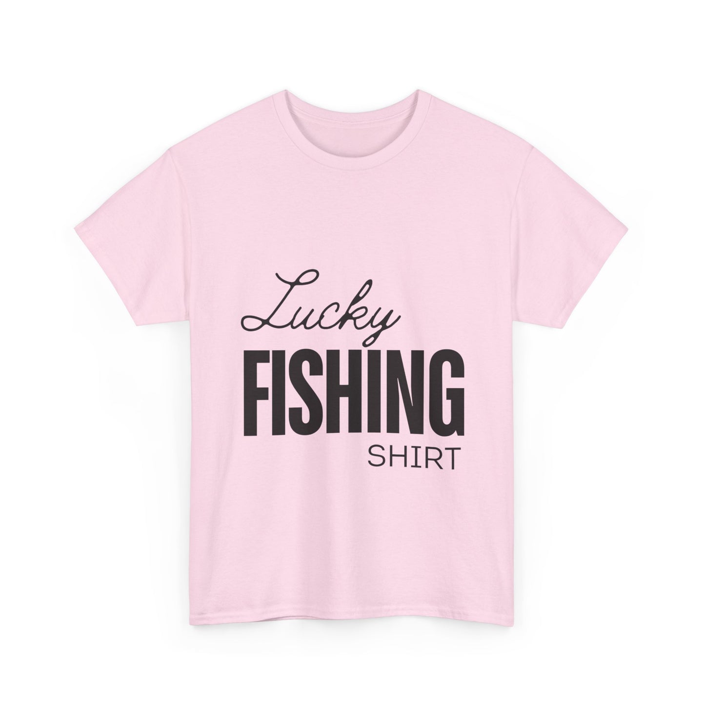 "Lucky fishing shirt" Unisex Cotton Tee