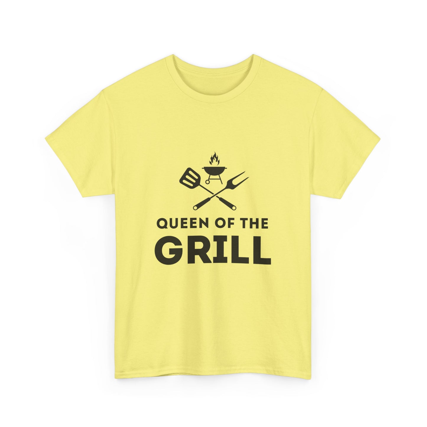 "Queen of the grill" Unisex Cotton Tee