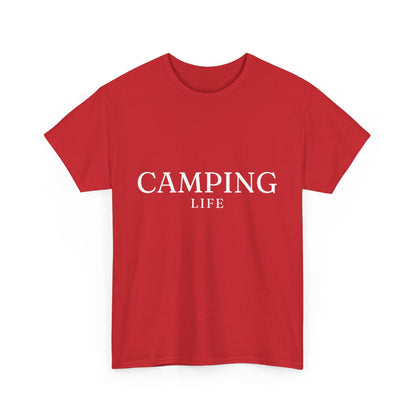 "Camping life" Unisex Cotton Tee