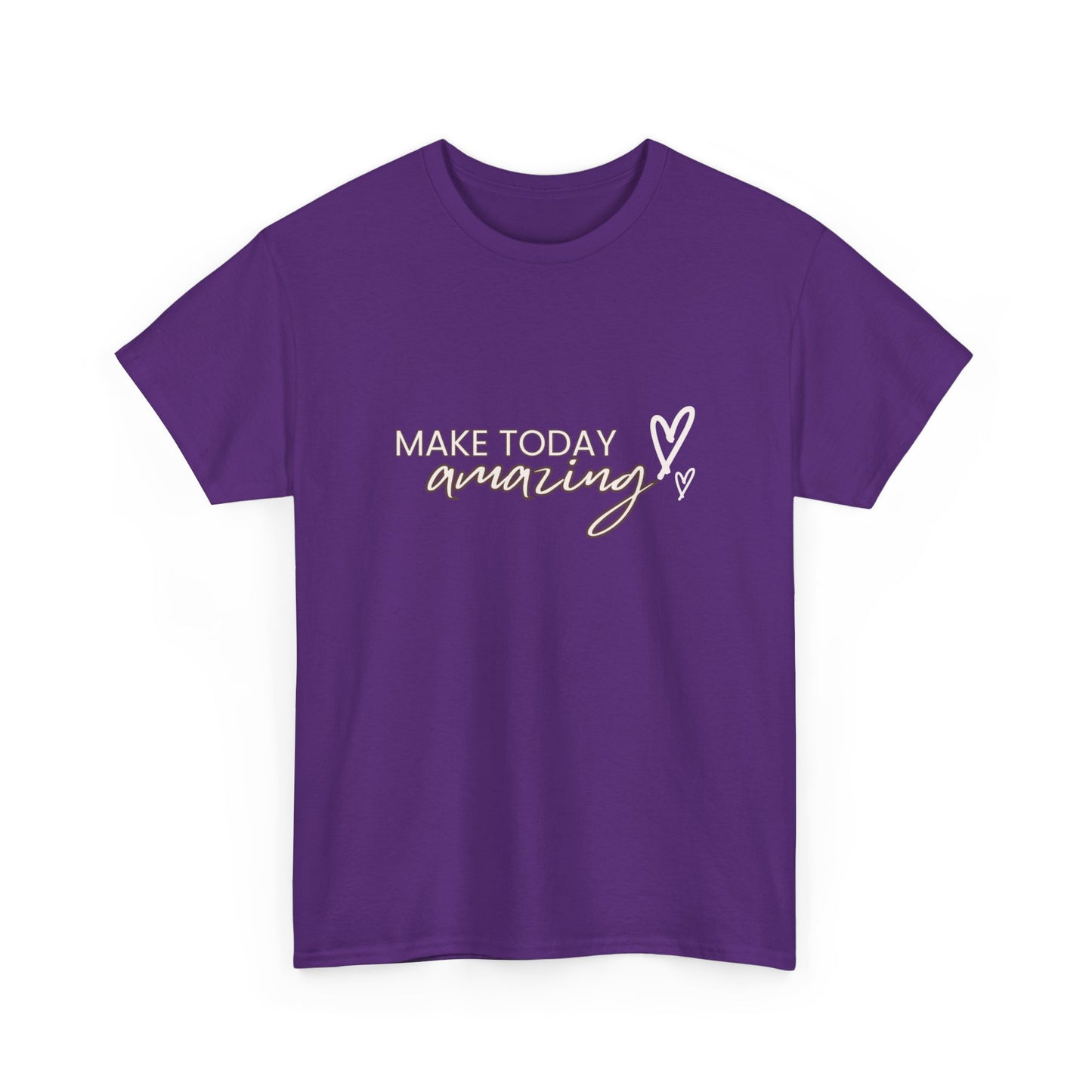 "Make today amazing" Unisex Cotton Tee