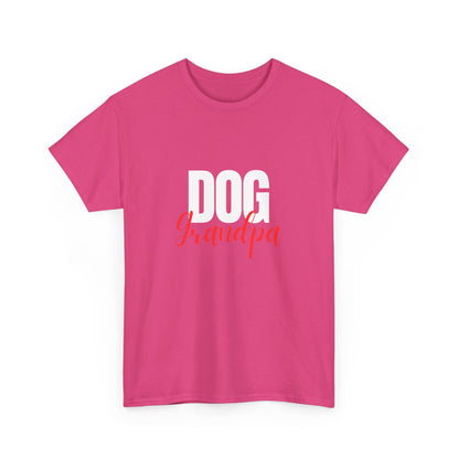 "Dog grandpa" Unisex Cotton Tee