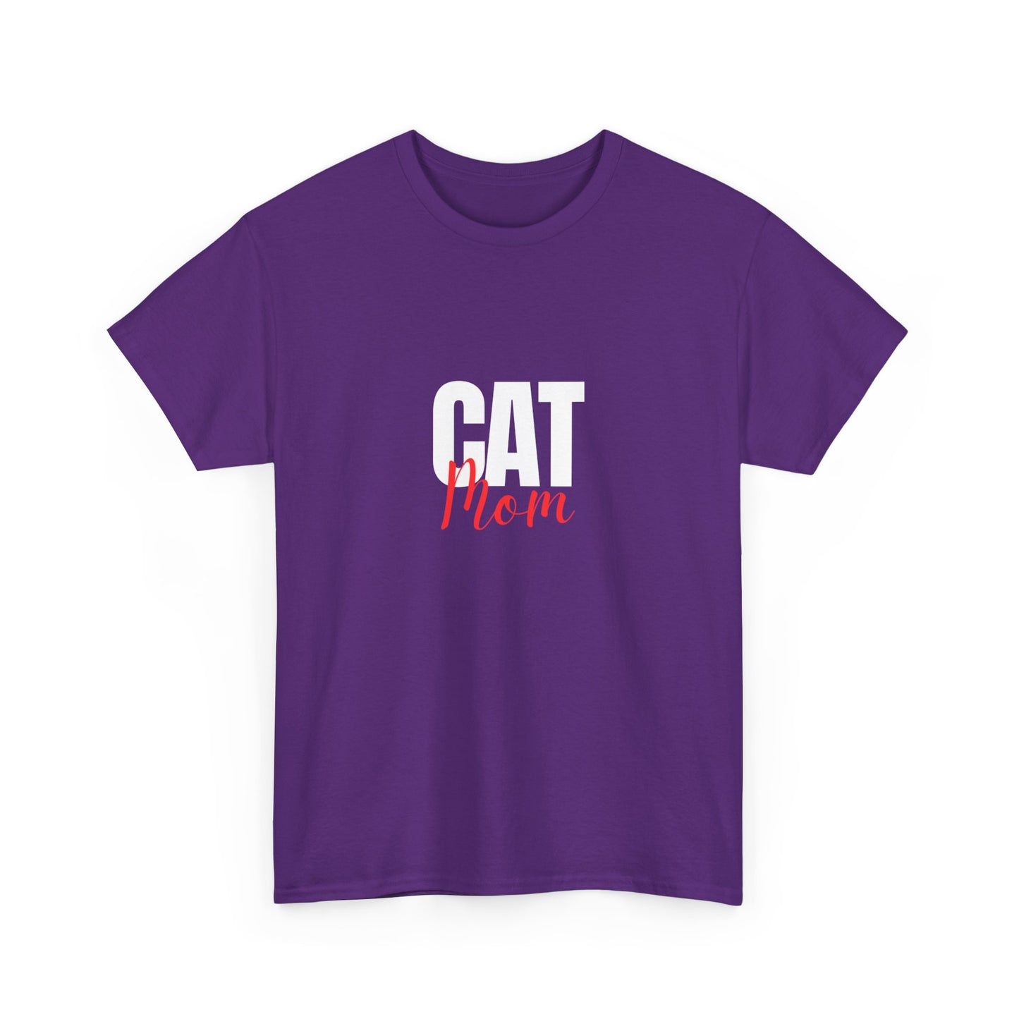 "Cat mom" Unisex Cotton Tee