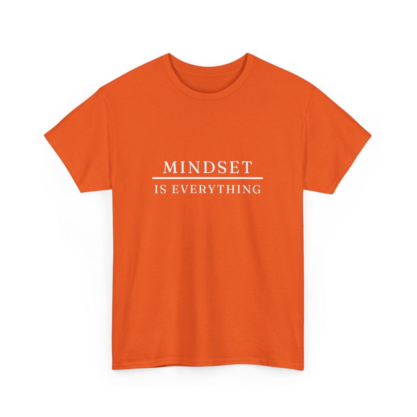 "Mindset is everything" Unisex Cotton Tee