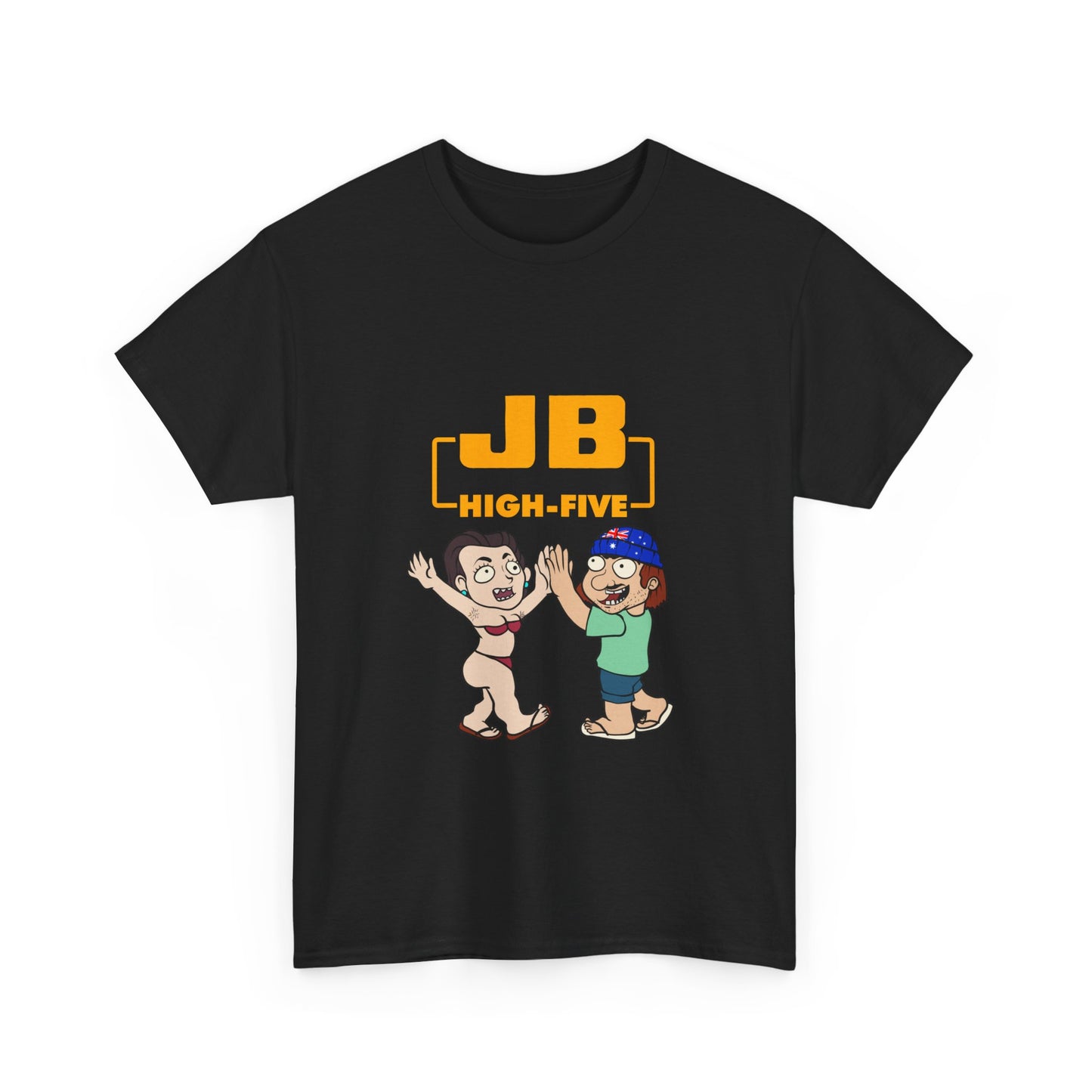 "Jb high five" Unisex Cotton Tee