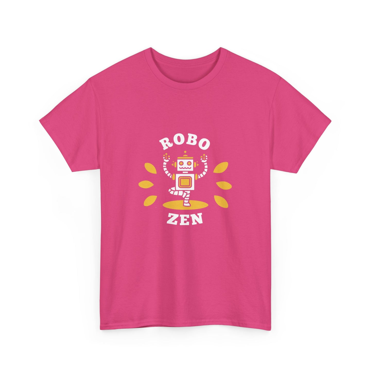 "Robo zen" Unisex Cotton Tee