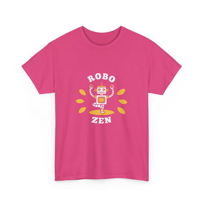 "Robo zen" Unisex Cotton Tee