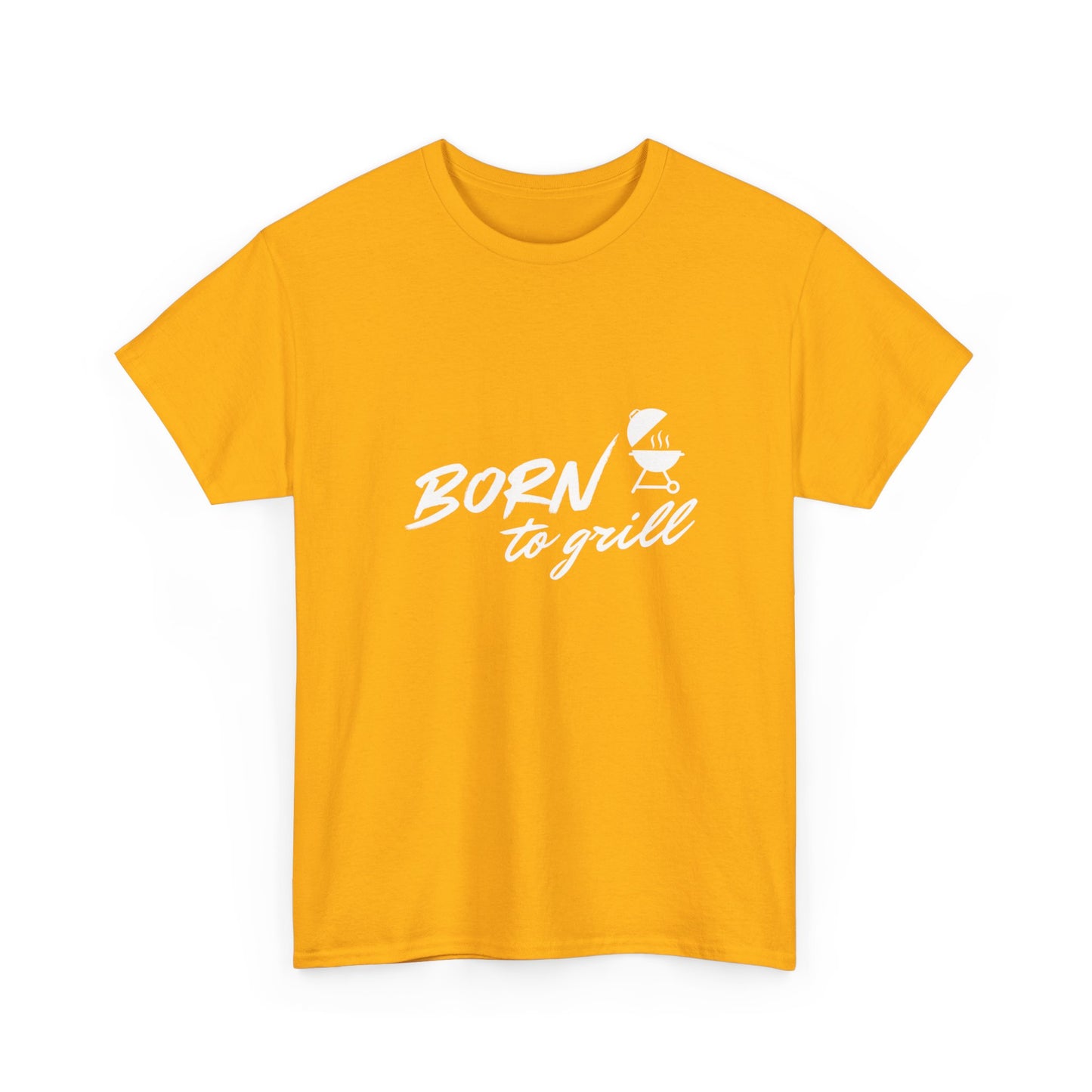 "Born to grill" Unisex Cotton Tee