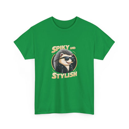 "Spiky and stylish" Unisex Cotton Tee