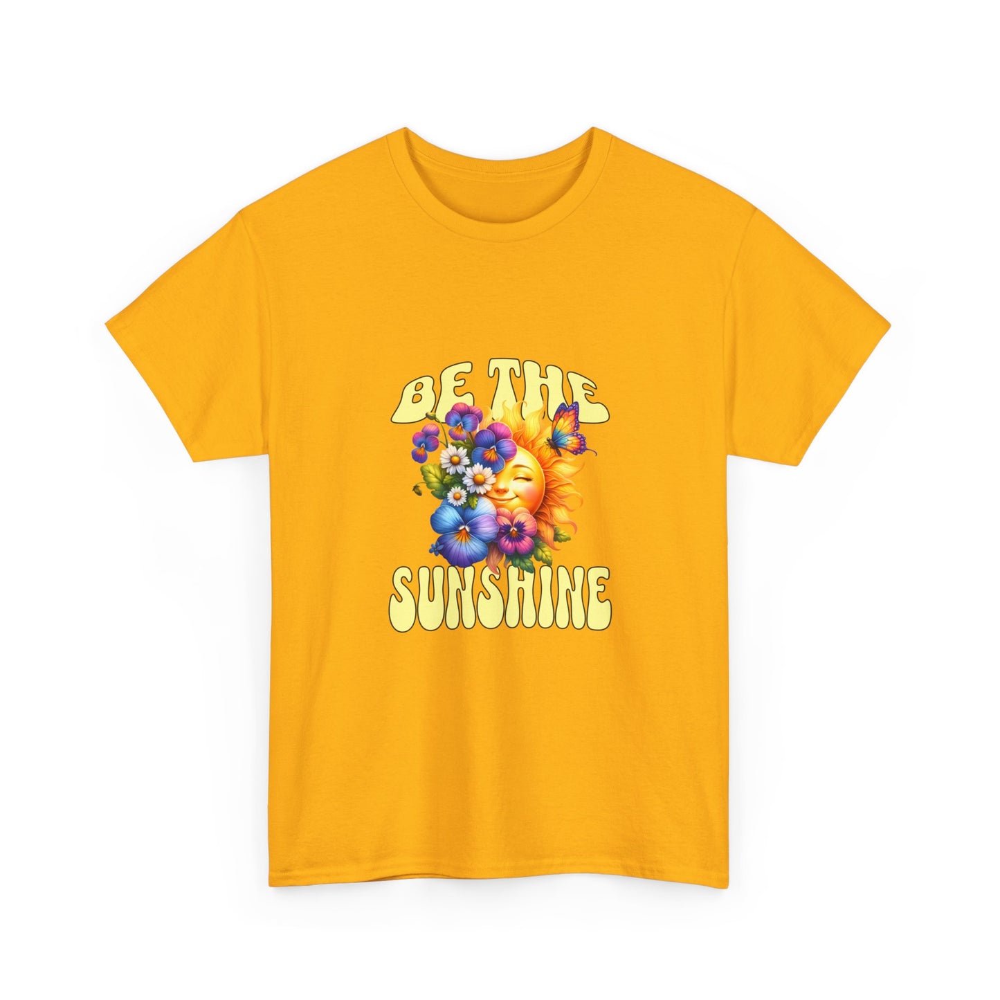 "Be the sunshine" Unisex Cotton Tee