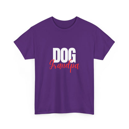 "Dog grandpa" Unisex Cotton Tee