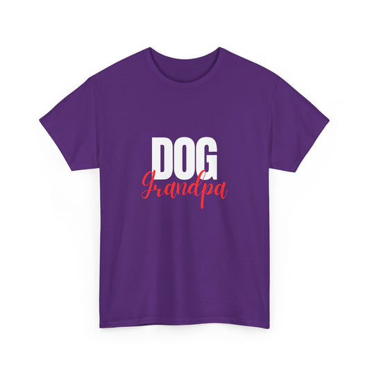 "Dog grandpa" Unisex Cotton Tee