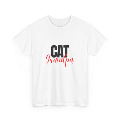 "Cat grandpa" Unisex Cotton Tee