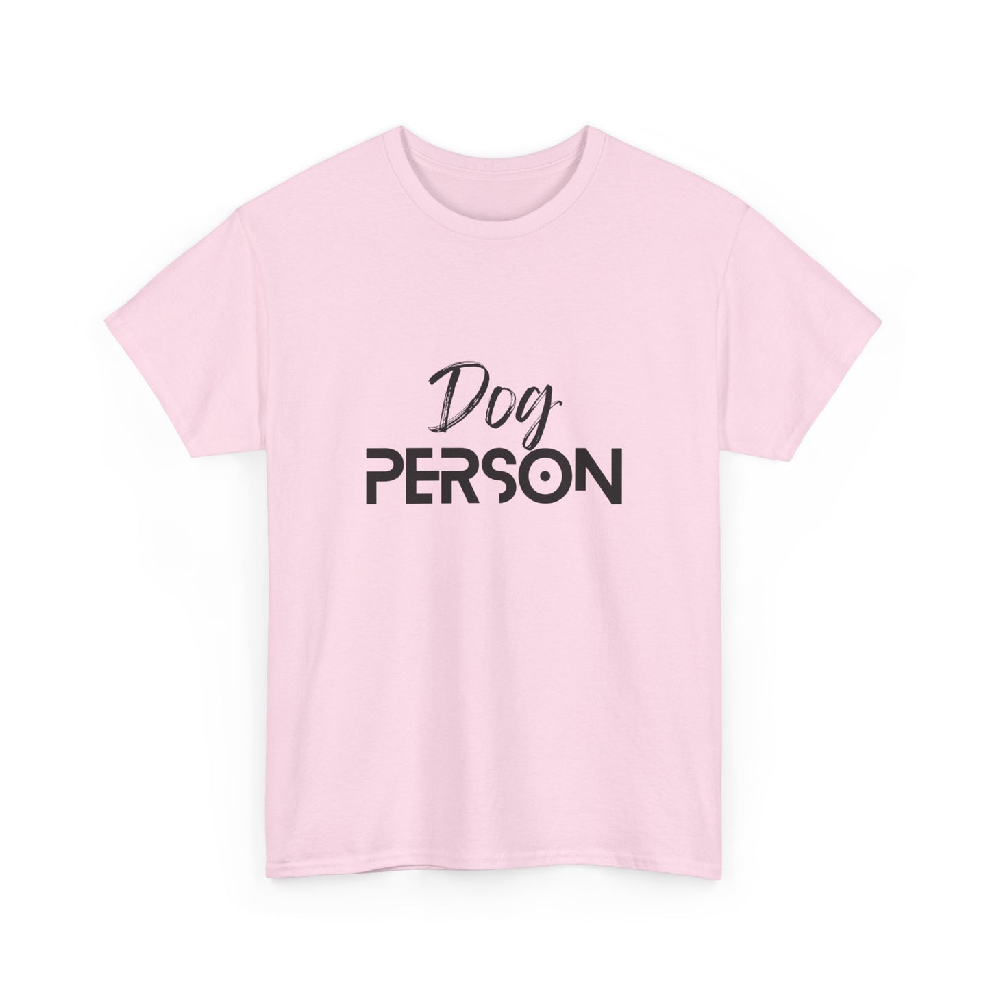 "Dog person" Unisex Cotton Tee