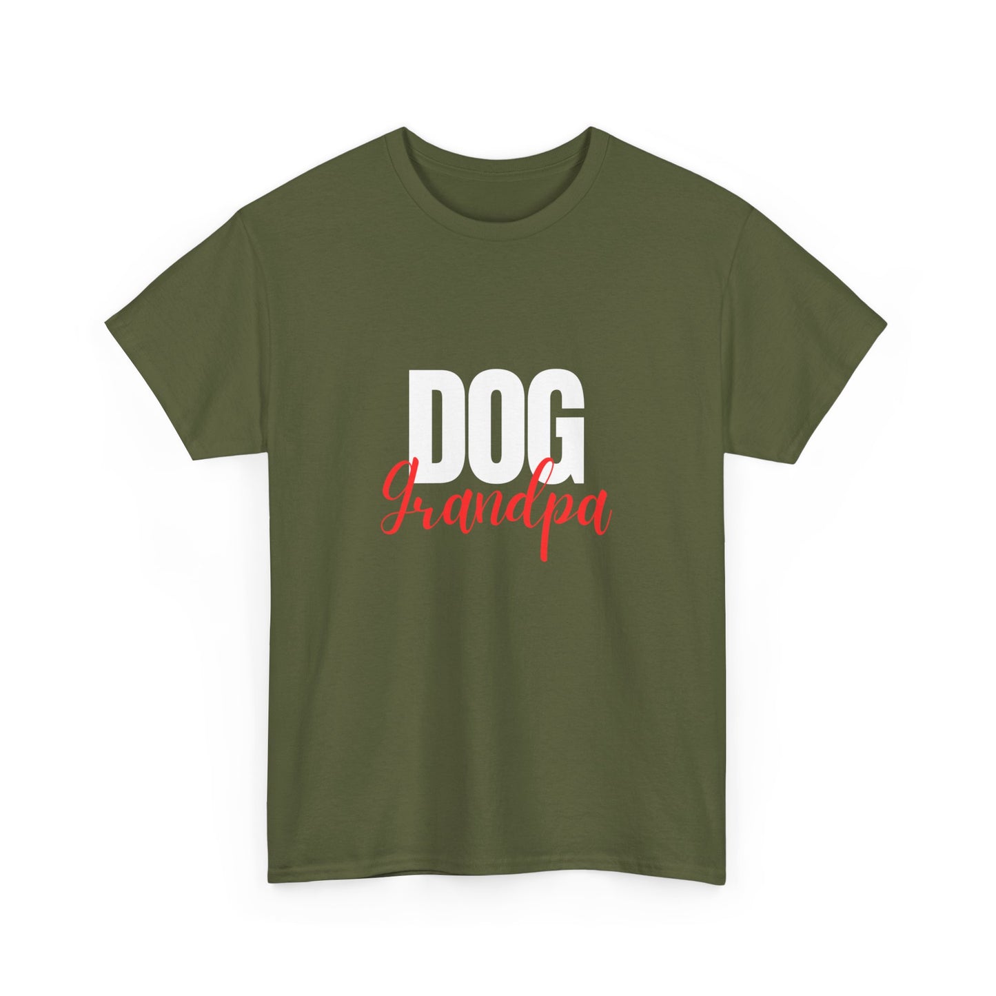 "Dog grandpa" Unisex Cotton Tee