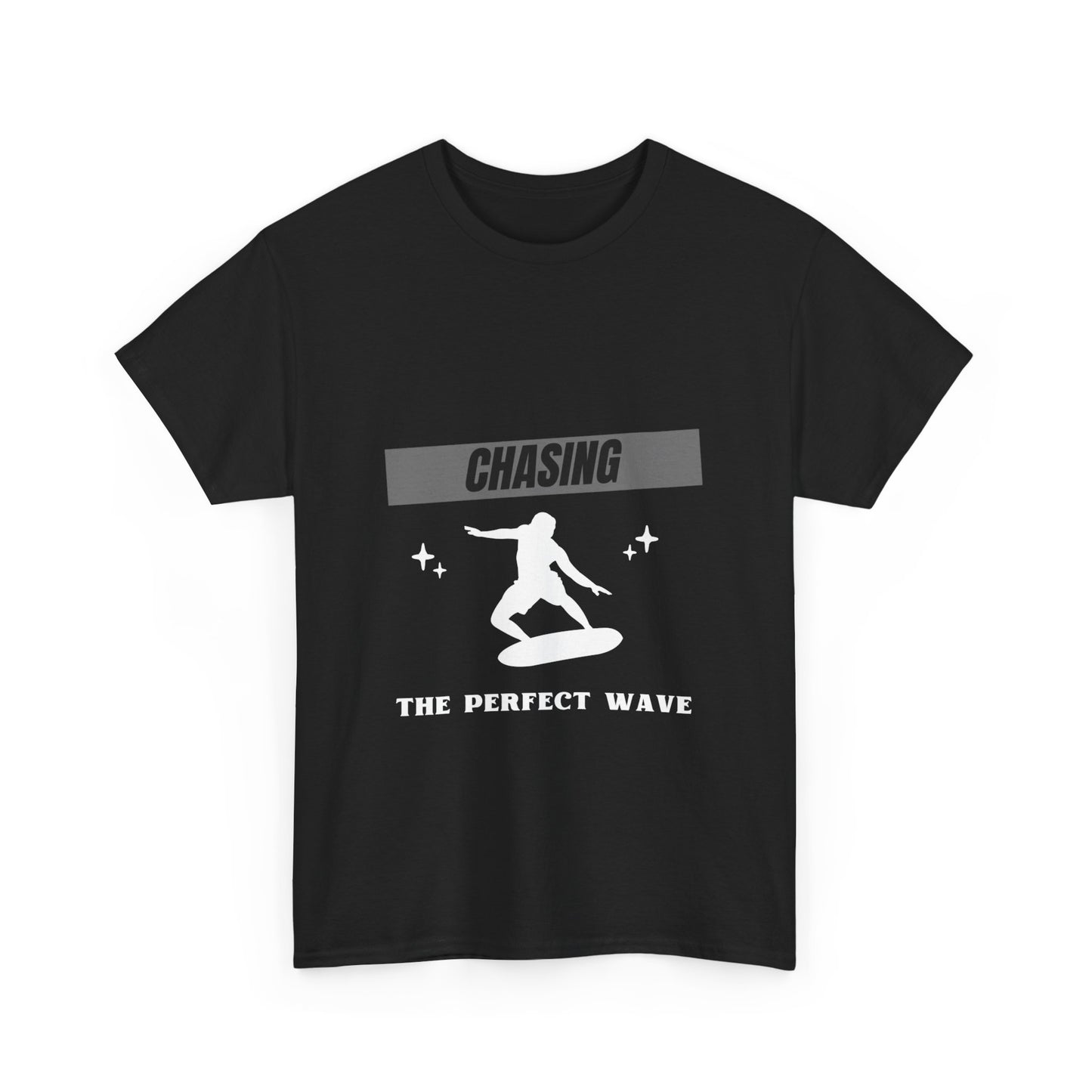 "Chasing the perfect wave." Unisex Cotton Tee