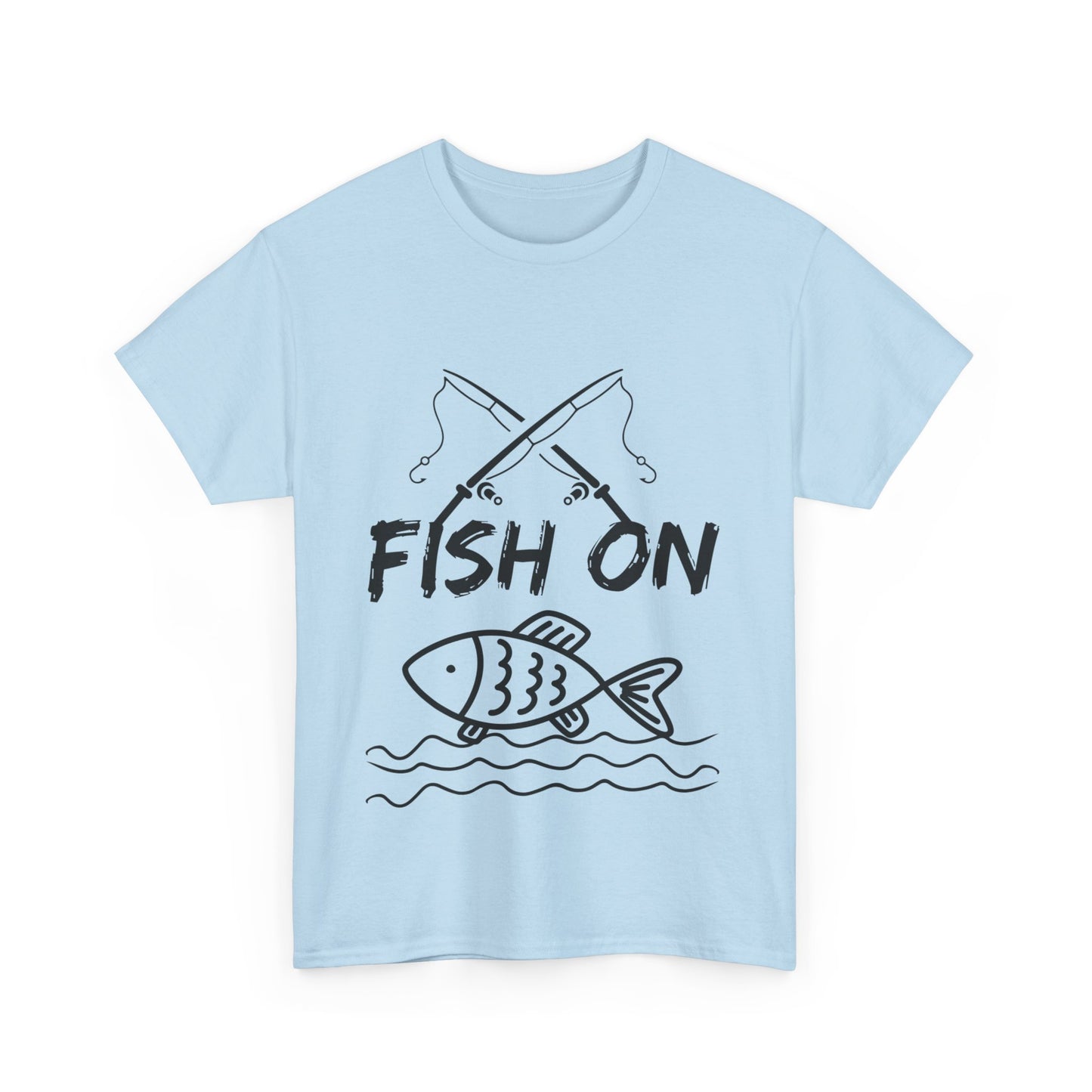 "Fish on" Unisex Cotton Tee