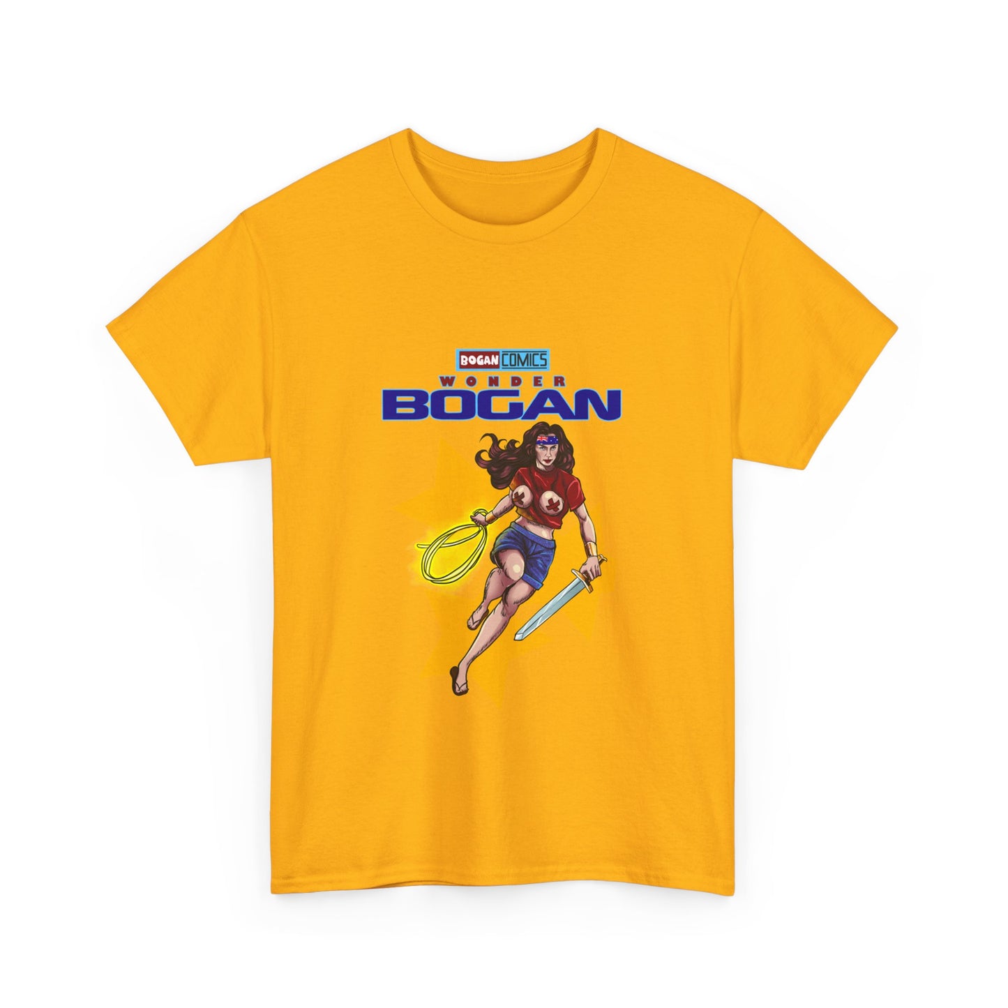 "Wonder bogan" Unisex Cotton Tee