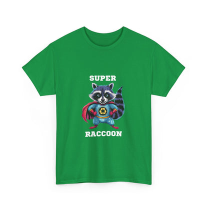 "Super raccoon" Unisex Cotton Tee