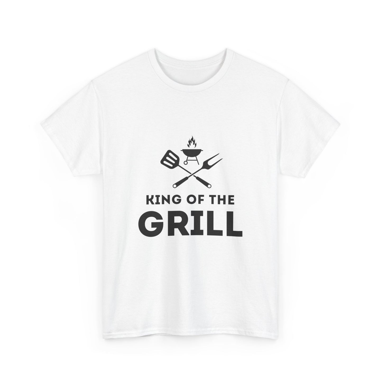 "King of the grill" Unisex Cotton Tee