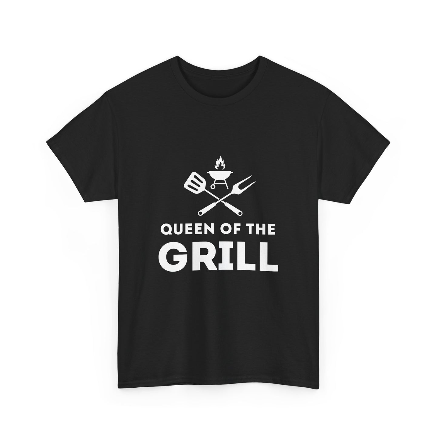 "Queen of the grill" Unisex Cotton Tee