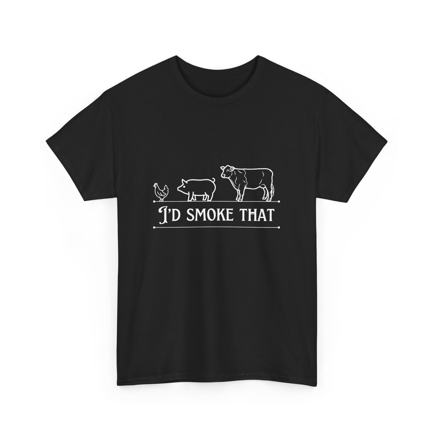 "I’d smoke that" Unisex Cotton Tee