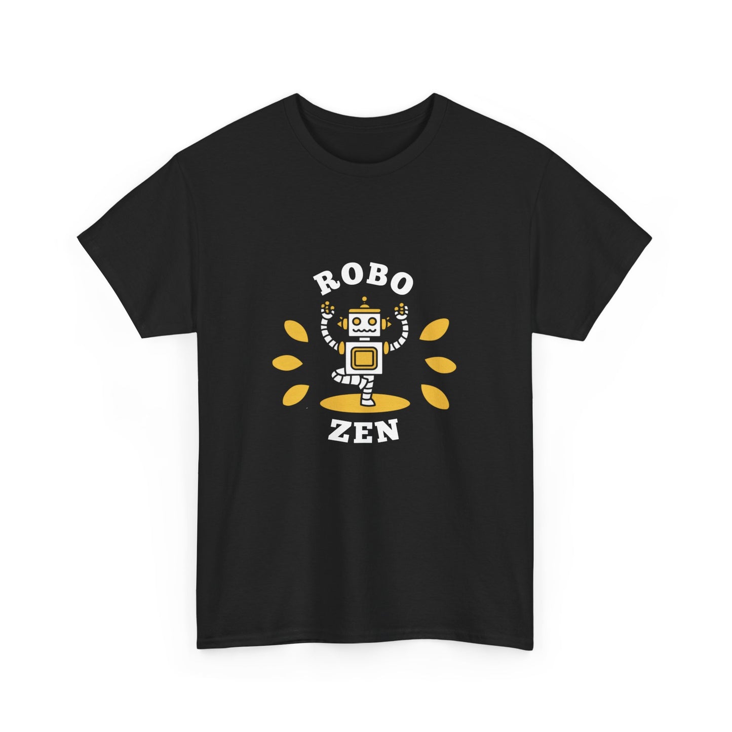 "Robo zen" Unisex Cotton Tee