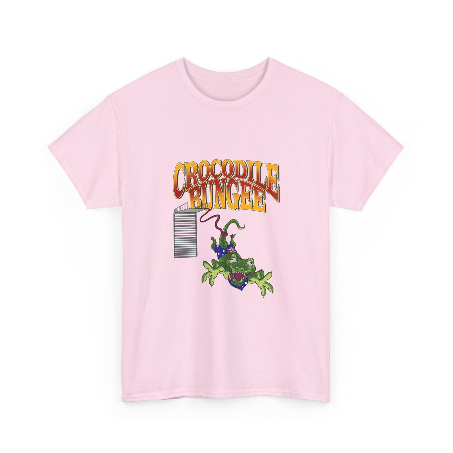 "Crocodile bungee" Unisex Cotton Tee