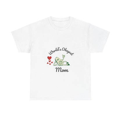 "World's Okayest Mom" Unisex Tee