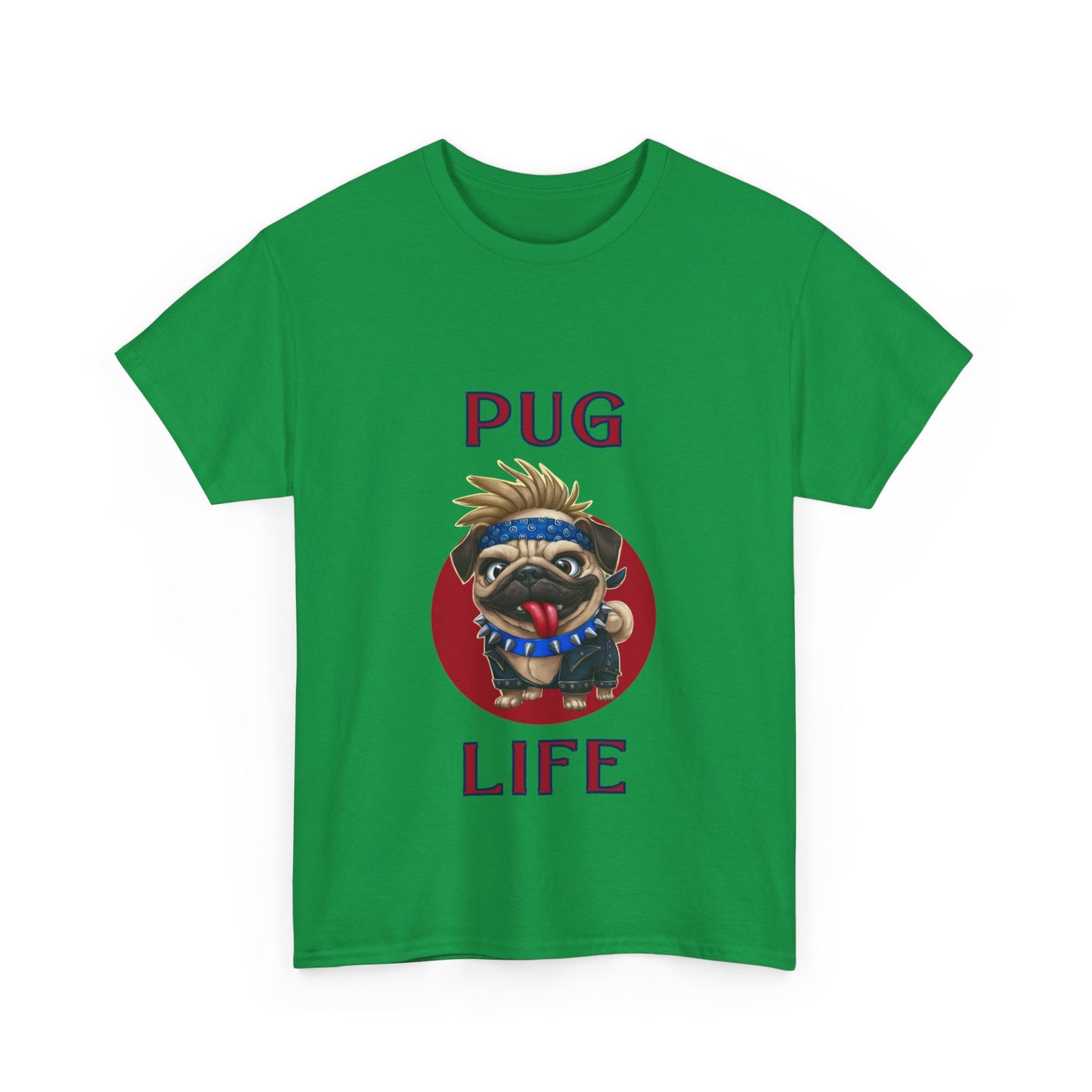 "Pug life" Unisex Cotton Tee