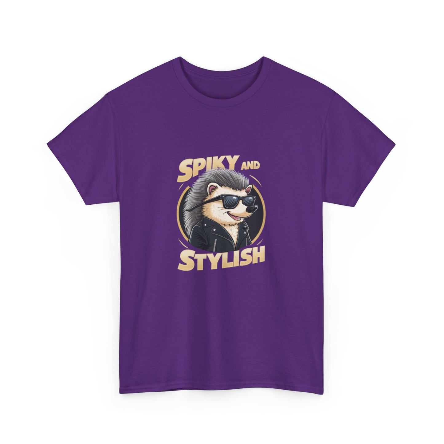 "Spiky and stylish" Unisex Cotton Tee