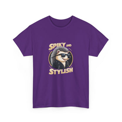 "Spiky and stylish" Unisex Cotton Tee