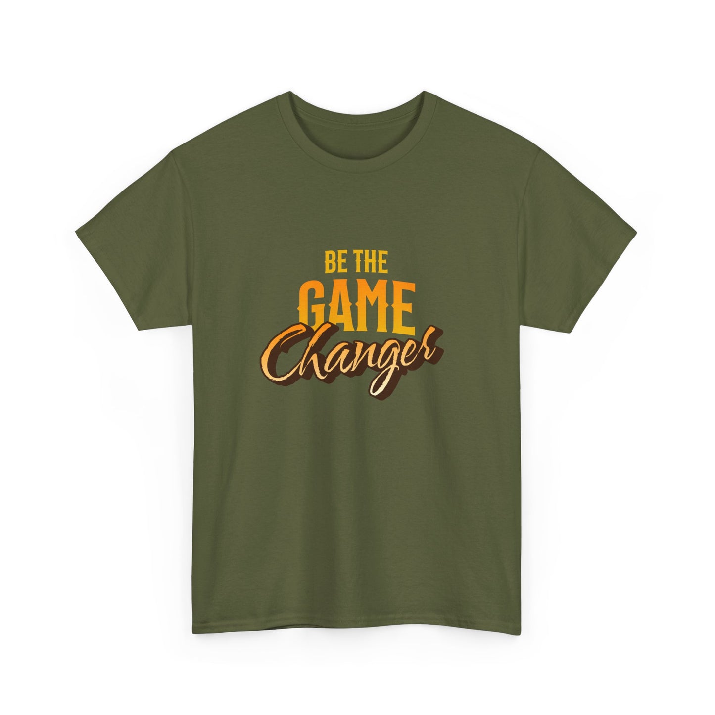 "Be the game changer" Unisex Cotton Tee