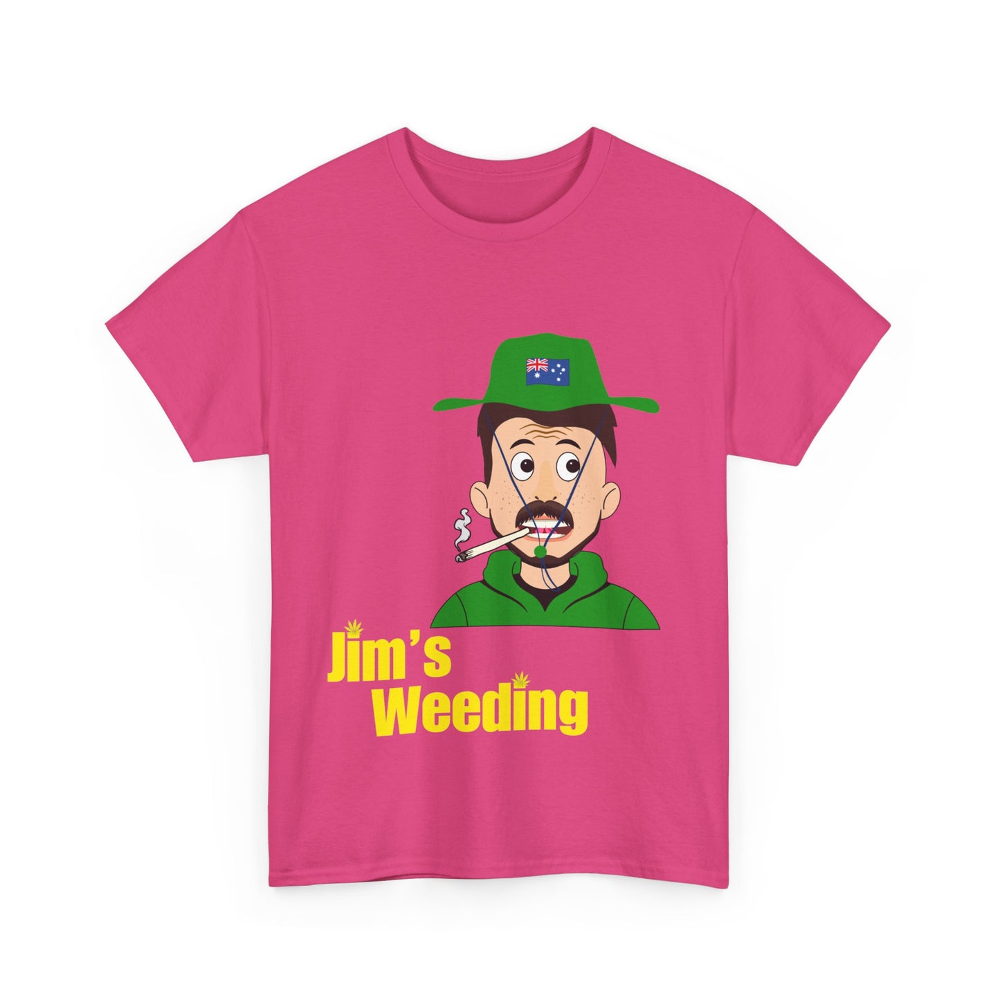 "Jim’s weeding" Unisex Cotton Tee