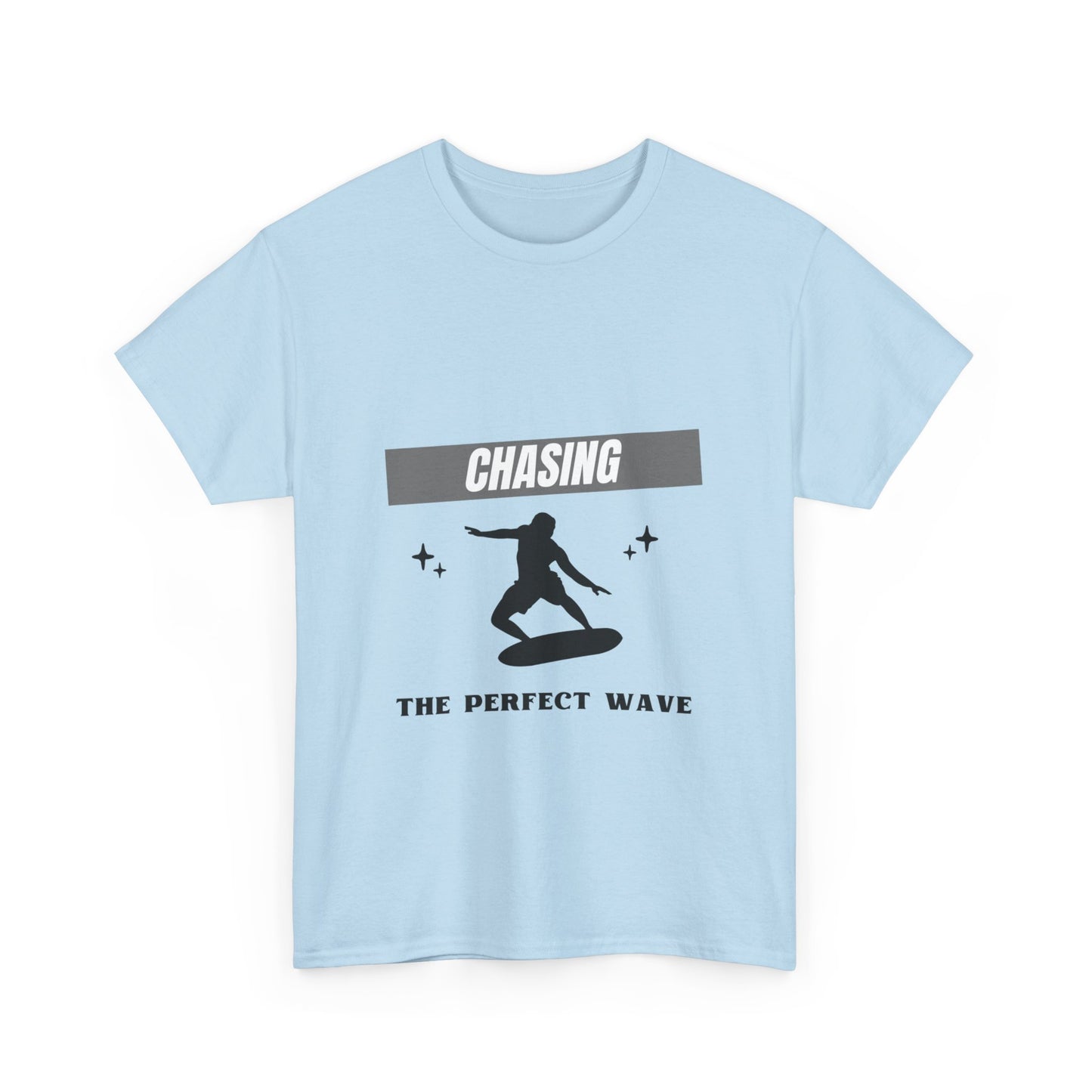 "Chasing the perfect wave." Unisex Cotton Tee