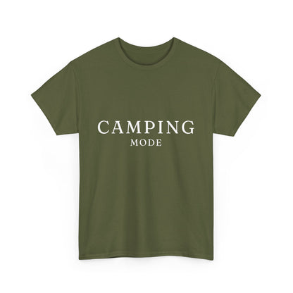 "Camping mode" Unisex Cotton Tee