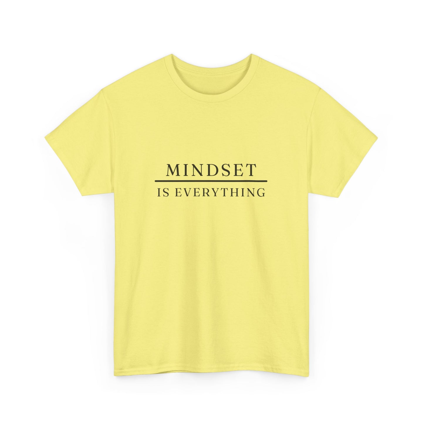 "Mindset is everything" Unisex Cotton Tee